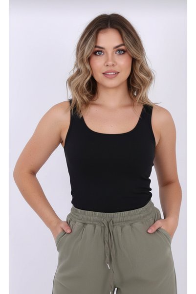 MYRAB DENİM Baggy Keten Kadın Pantolon Çağla Yeşili