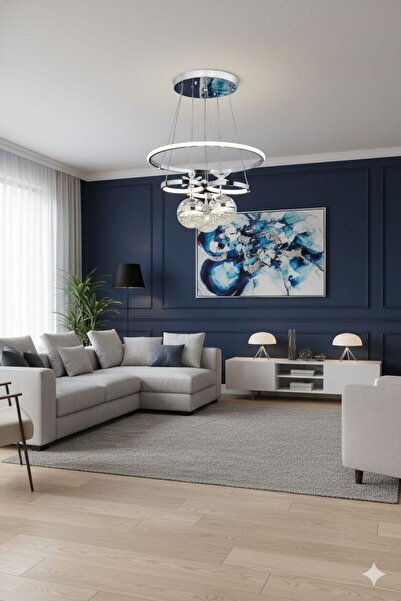 Genel Markalar GALAKSİ 3 TOP KROM LED AVİZE