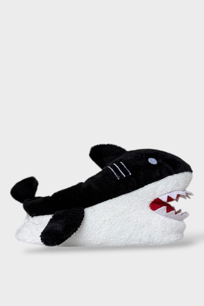 Liger Дамски пантофи с форма на акула ЧЕРЕН