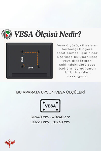 KAJİWA 75 İNÇ ASKI APARATI (190 EKRAN) Tüm Marka ve modellerle uyumludur.