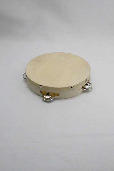 Prestij Boncuk 4 Zilli Deri Tef 20 Cm - Düğün Nişan Kına Organizasyonları İçin