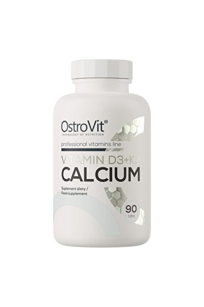 Ostrovit Vitamina D3 + K2 + Calciu 90 de comprimate,