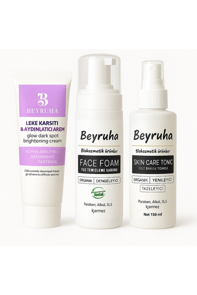 Beyruha Organic Kozmetik Leke/iz Bakım Seti
