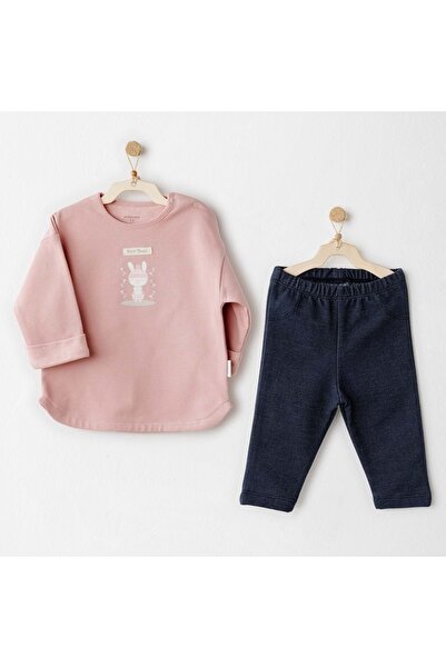 andywawa Pink Baby Girl Suit Pink