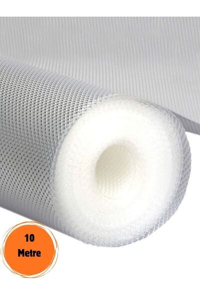 Pomask Kaymaz Dolap Içi Şeffaf Çekmece Içi Raf Örtüsü Buzdolabı Mutfak Kullanımına Uygun 45cm X 10 Metre