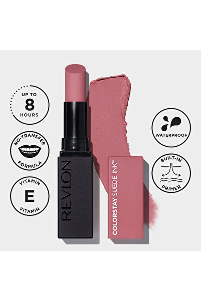 Revlon أحمر الشفاه ColorStay Suede Ink™، That Girl 008