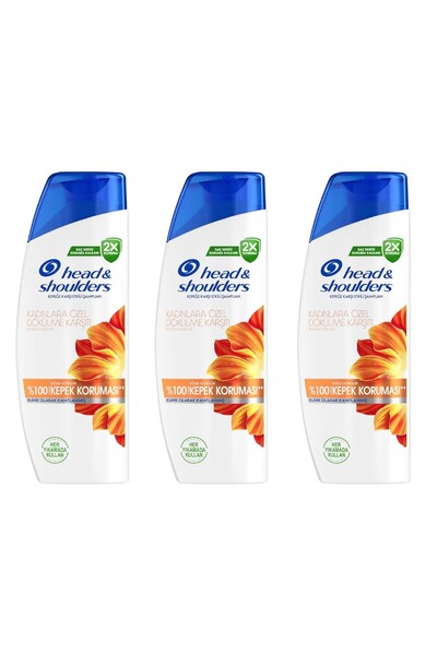 Head & Shoulders Kadınlara Özel Dökülme Karşıtı Şampuan X 3 Adet