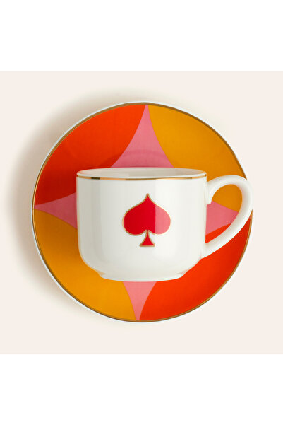 Zsa Zsa Zsu Luohu Porselen Kahve Seti 90 Ml Renkli