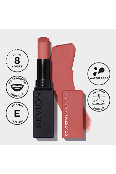 Revlon أحمر الشفاه ColorStay Suede Ink™، Hot Girl 005