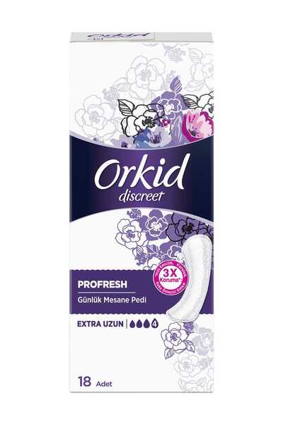 Orkid Profresh Günlük Mesane Pedi Extra Uzun 18'li