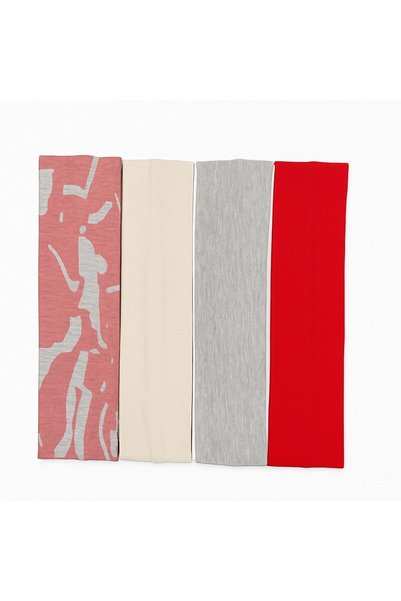 YELPAZE DÜNYASI BUY 5 GET 4 CAMPAGNES 100% COTTON SPORTS DAILY HAIR BAND 3 SET