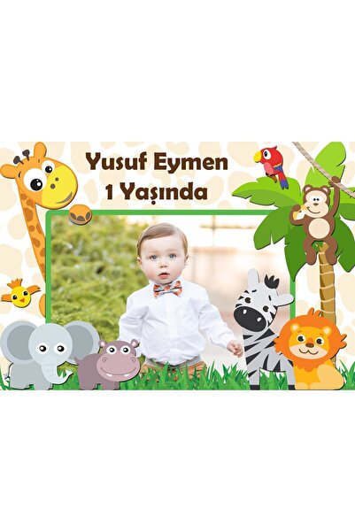 Sunligo Safari Doğum Günü Magnet 16 Adet