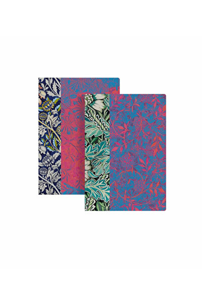 Bazen Defter Neon Çiçekler İkili Defter Seti