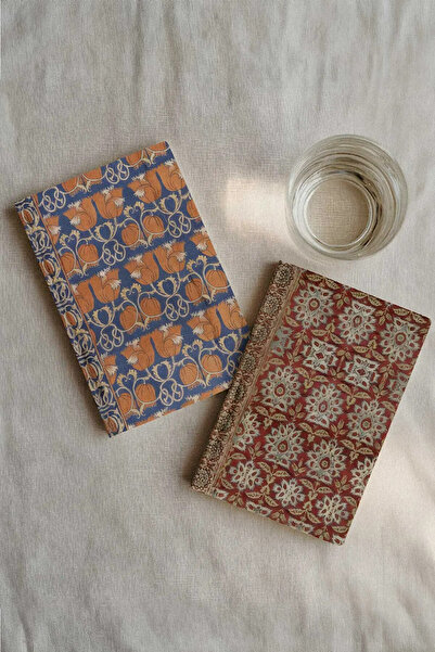 Bazen Defter Çeşitli Çiçek İkili Defter Seti