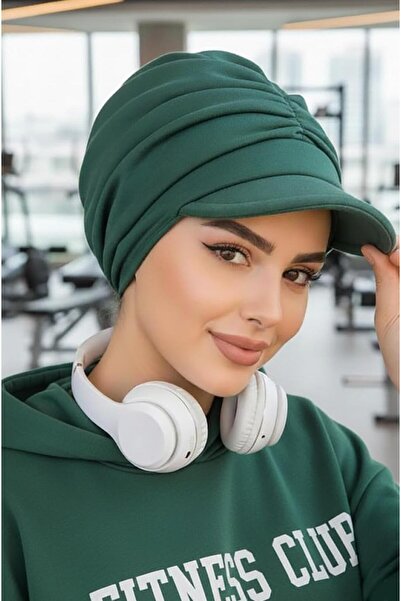 Aişe tesettür Zümrüt Kışlık Tesettür Şapka
