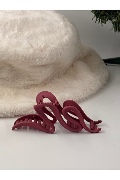 kamilasilver مشبك شعر على شكل زهرة التوت الأسود XL – مشبك كبير الحجم غير قابل...