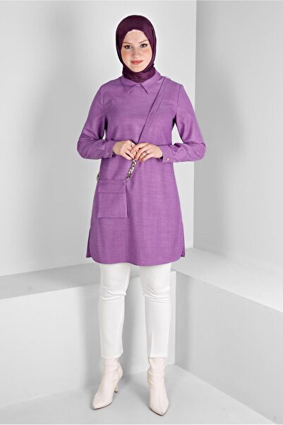 Alvina CEP DETAYLI TUNİK 43422