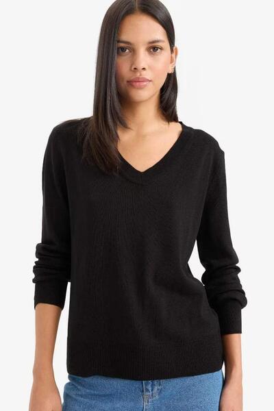 DeFacto Women's Sweater C4024Ax/Bk27