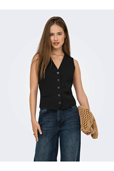 ONLY Onliris-Hattie Waistcoat Tlr Kadın Yelek 15331287