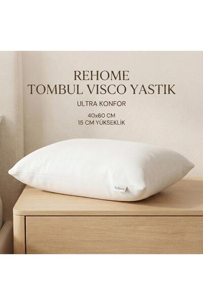 ReHome Visco Relax Yastık | 40x60 Visco Yastık | Tombul Visco Yastık