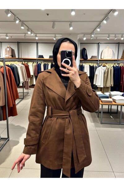 TANISA Niya Kısa Trençkot TNS-4444