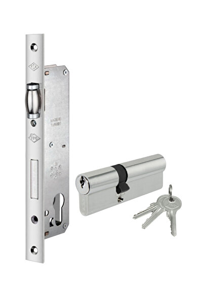 İto Kilit 159E/25 Makaralı Alüminyum Kapı Kilitleri , 254/62k Barelli