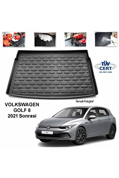 Leader Volkswagen Golf 8 Bagaj Havuzu Paspası 2021 Sonrası