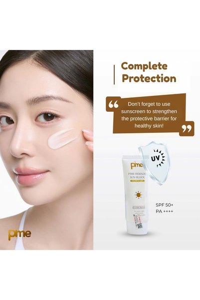 PIME Korean Sunblock SPF50 PA+ 60gx2 | Waterproof Broad-Spectrum UV Protection Skincare
