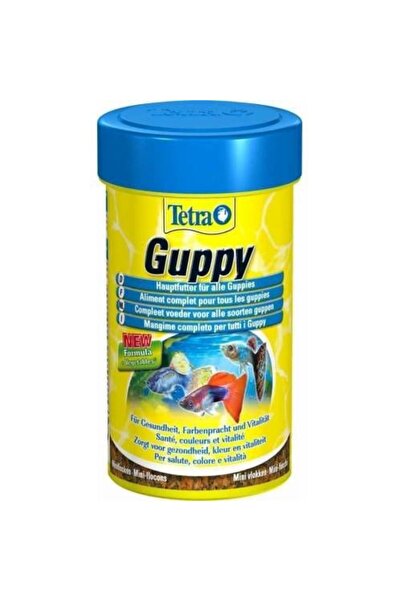 Tetra Guppy Lepistes Akvaryum Balık Yemi 100 Ml