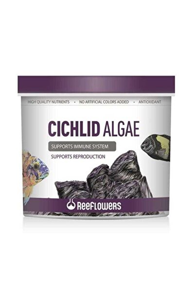 ReeFlowers Cichlid Algae 100 gr (Açık) Balık Yemi Kilitli Poşette gönderilir ...