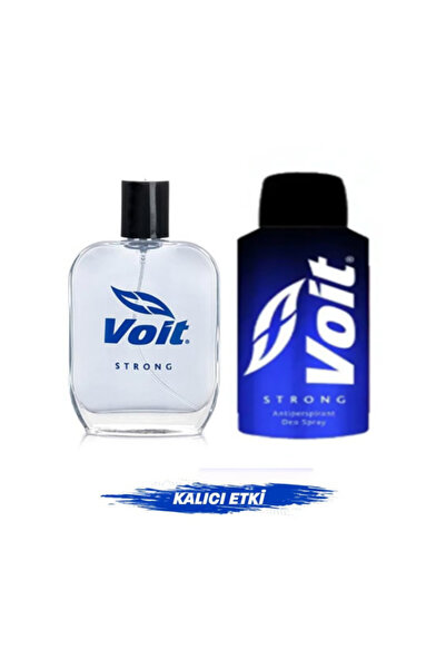 Voit Strong Edp Erkek Parfüm 100 Ml (Kutusuz) & Strong Ter Önleyici Deodorant...