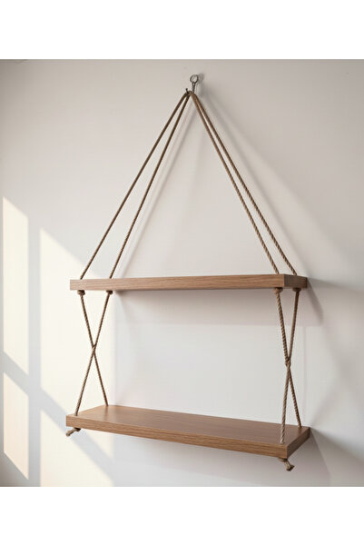 RafçıBaba Halatlı duvar rafı