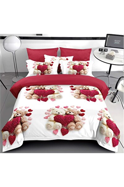 Sonia-home 🛌 Lenjerie de Pat 5D magice~Cearșaf cu Elastic + CADOU Reed Diffu...