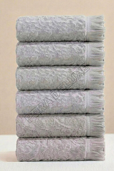 Pera Deluxe 3 Lü Mutfak Havlusu Jakarlı El Havlusu Seti 30x50 cm