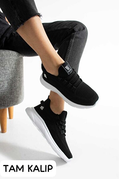 PAPUÇKA PP Unisex Triko Spor Ayakkabı Hafif Rahat Sneaker