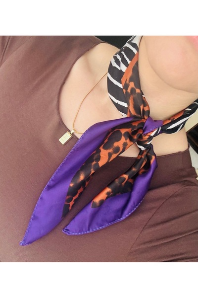 Markiz Takı Colorful Brand Scarf 55*55