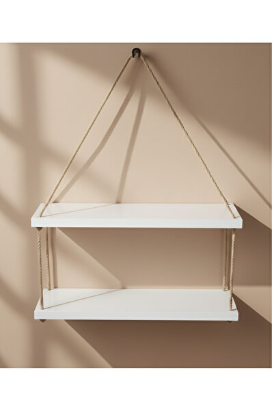 RafçıBaba halatlı duvar rafı