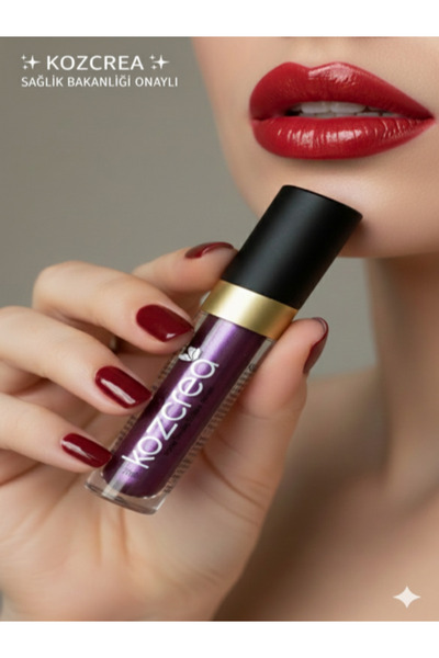 kozcrea Hot Rose 01 Dudak dövmesi, Uzun Süre Kalıcı, Parlak Bitişli,