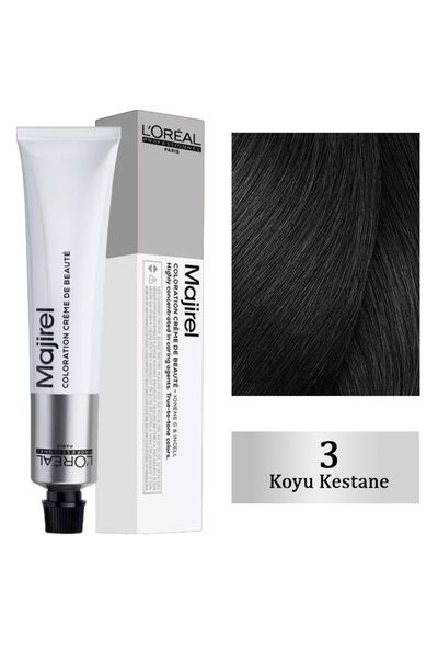 L'oreal Professionnel Loreal Professionnel Paris Majirel Saç Boyası 3 Koyu Ke...