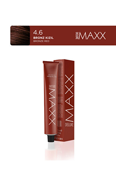 MAXX DELUXE Tüp Boya 60 ml 4.6 Bronz Kızıl