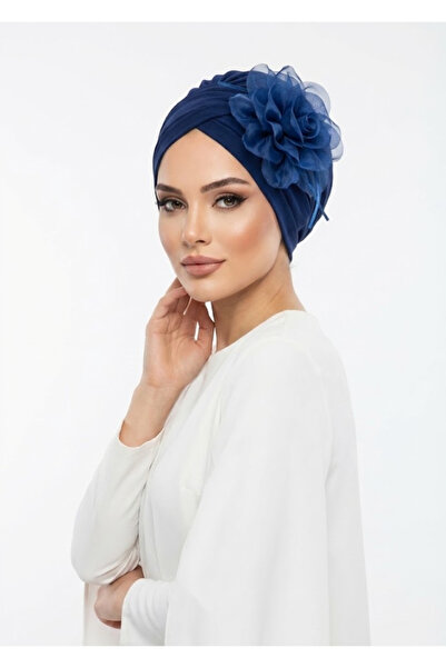 Daisy Dış Bone Tesettür Eşarp Abiye Bone Bohem Vintage