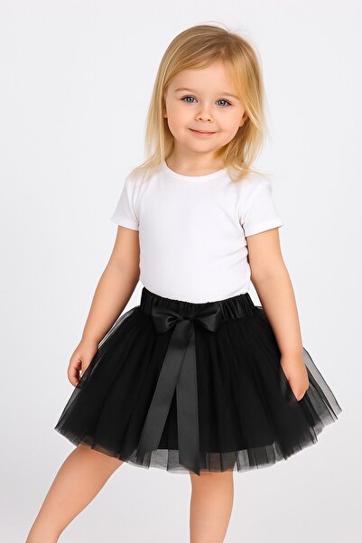 SeaBubbles Fusta tutu pentru fete cu fundita in talie