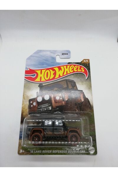 HOT WHEELS 15 Land Rover Defender Double Car