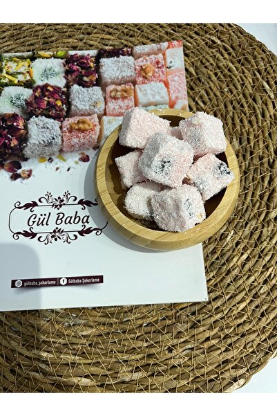 Lokum 1 kg Yaban Mersinli Fındıklı Çifte Kavrulmuş