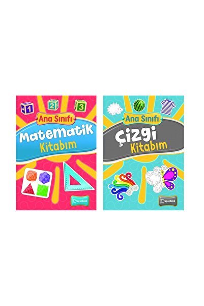Uçanbalık Yayıncılık ANA SINIFI MATEMATİK KİTABIM + ANA SINIFI ÇİZGİ KİTABIM