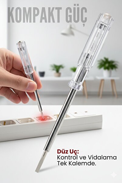 Transformacion Rolson dvostruka električna kontrolna olovka sa ravnim vrhom