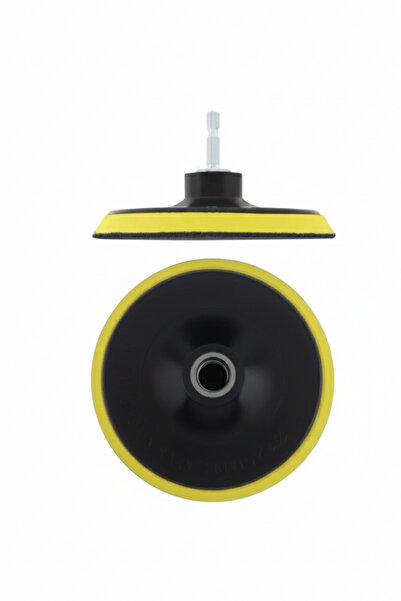 Lenox Tools 115 mm Cırtlı Zımpara Tabanı Matkap Uyumlu Disk Taşıyıcı Aparat Velcro Zımpara Tabanı