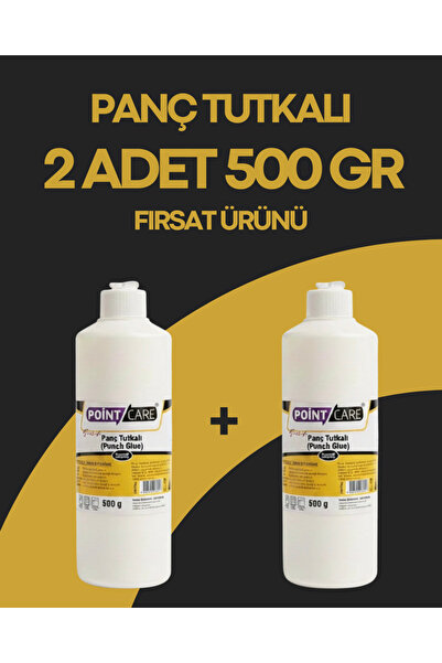 AYMAGNET Point 2 Adet Panç Tutkalı, 500 Gr, Şeffaf Punch Tutkal, Yapıştırıcı