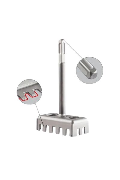 Lenox Tools SDS Elektrik Priz Yeri Açma Aparatı Buat Kanal Açma Duvar Priz Ke...