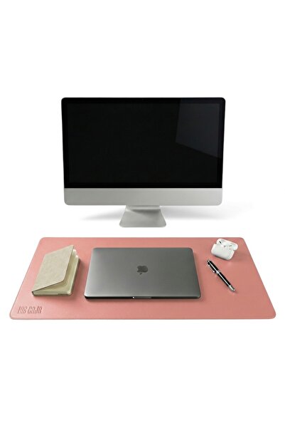 LOS CAJA 40x90 Deri Masa Pad - Premium Kaymaz Deri Mousepad Ve Klavye Mouse A...